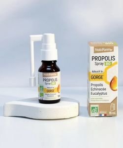 Spray buccal à la propolis